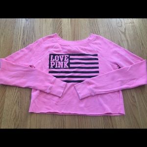 PINK Victoria’s Secret Cropped Sweatshirt